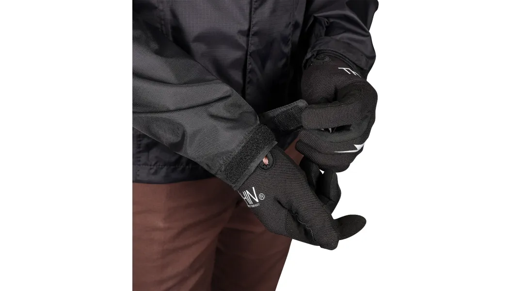 Thrashin Supply Waterproof Mission Rain Jacket - Black