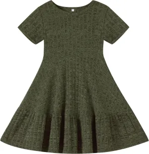Toddler Baby Girls Summer Dresses Tiered Kids Swing Sundress Casual Birthday Beach Little Girl Boho Dress