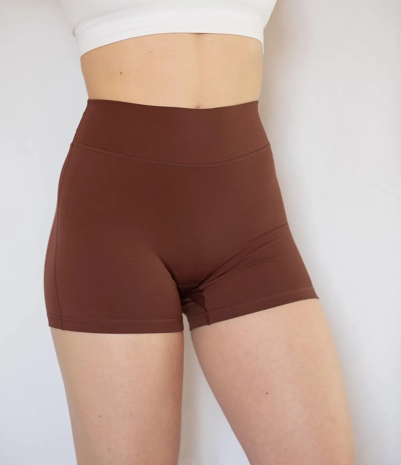 TomTiger Workout Shorts for Women High Waist Gym Shorts Bike Running Active Exercise Yoga Shorts Tummy Control