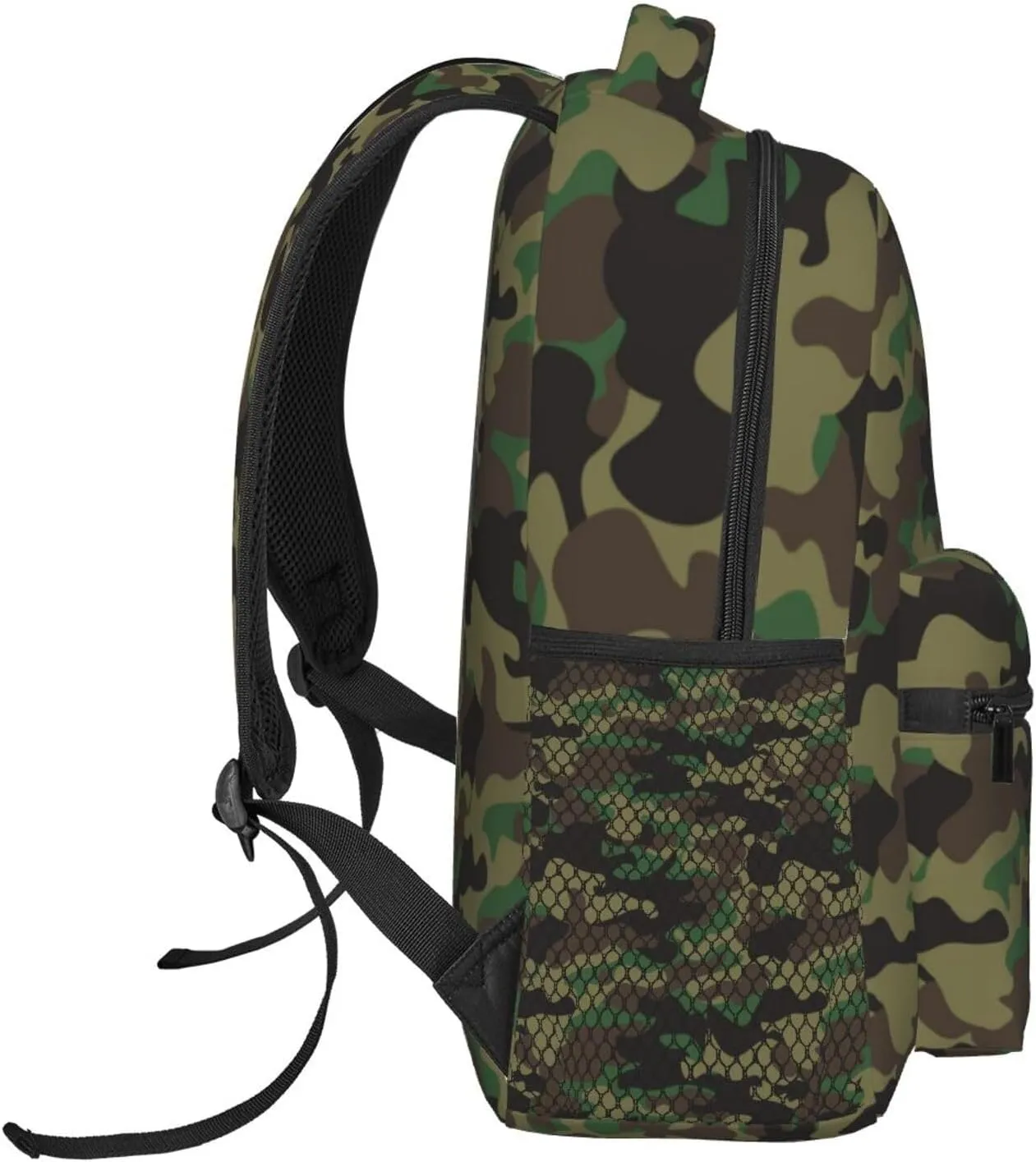 Travel Laptop Backpack Personalized Camouflage Lightweight College Backapck Unisex Multipurpose Casual Daypack for Women Men Adult Hiking Traveling Camping