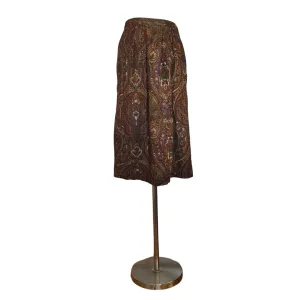 Vintage Leslie Fay 2/4 Paisley Women's Skirt