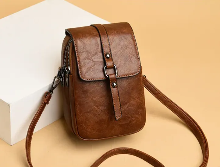 Vintage Multi-Functional Soft Leather Shoulder Bag