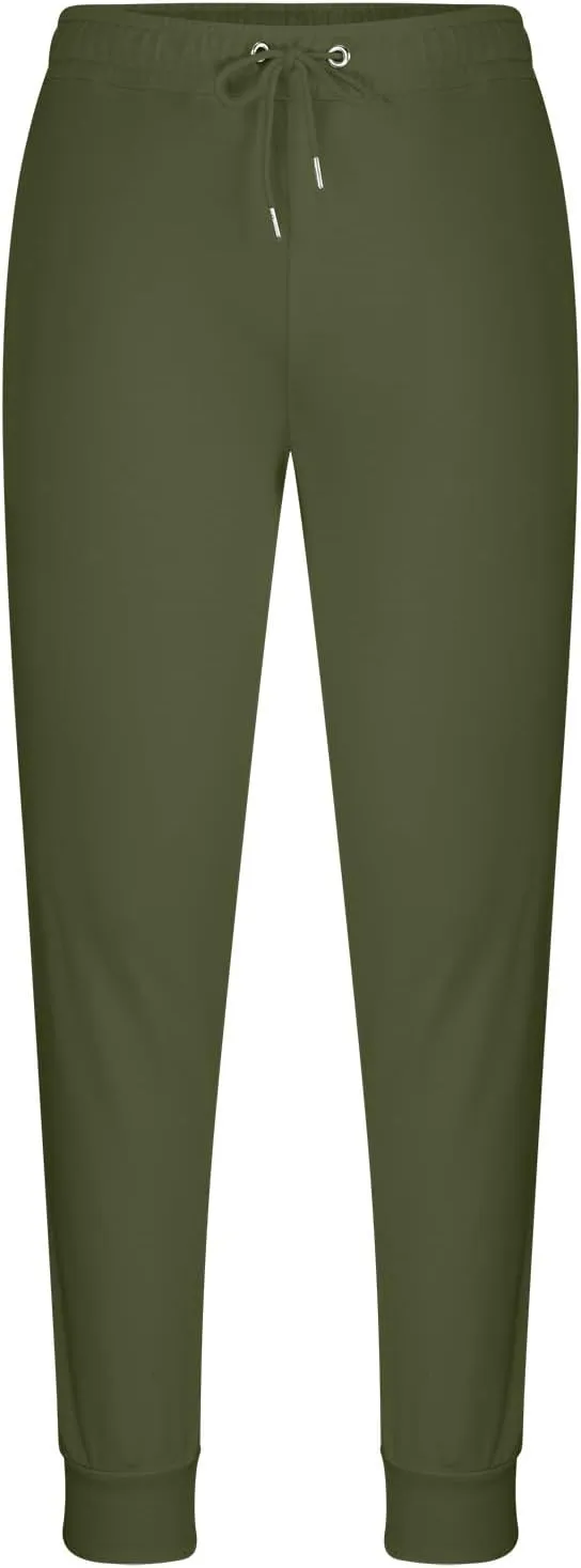 wodceeke Summer Pants for Men Loose Comfy Tapered Trousers Elastic Waist Casual Breathable Running Workout Trousers Slacks
