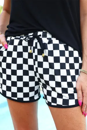 Women Camo Sweat Shorts Casual Elastic Waist Lounge Shorts Drawstring Maple Leaf Print Athletic Shorts with Pockets
