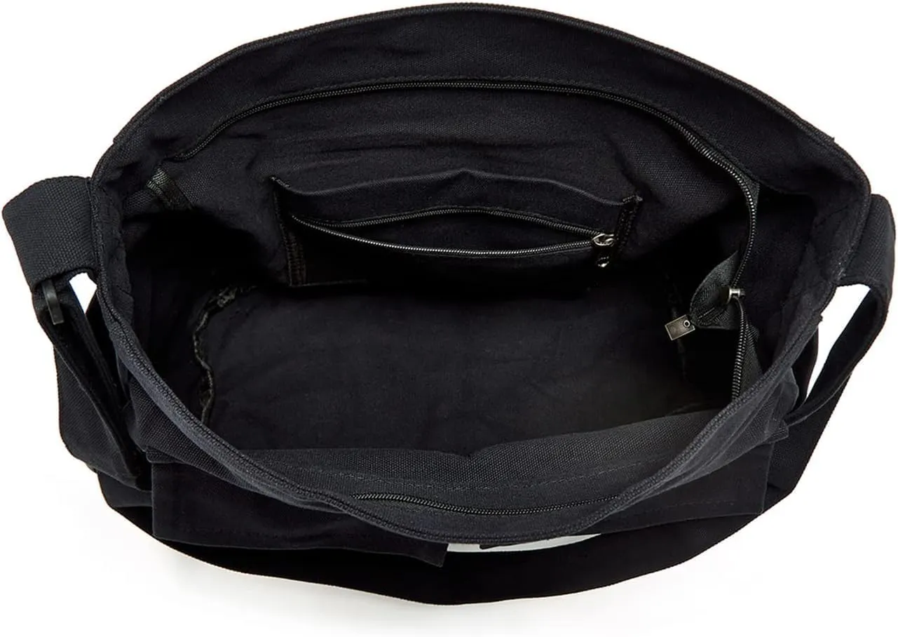 Women Canvas Messenger Bag Large Hobo Bag Canvas Crossbody Shoulder Bag Messenger Tote Bag Handbag