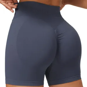 Women Workout Shorts Scrunch Butt Lifting Gym Shorts Seamless Yoga Booty Biker Shorts