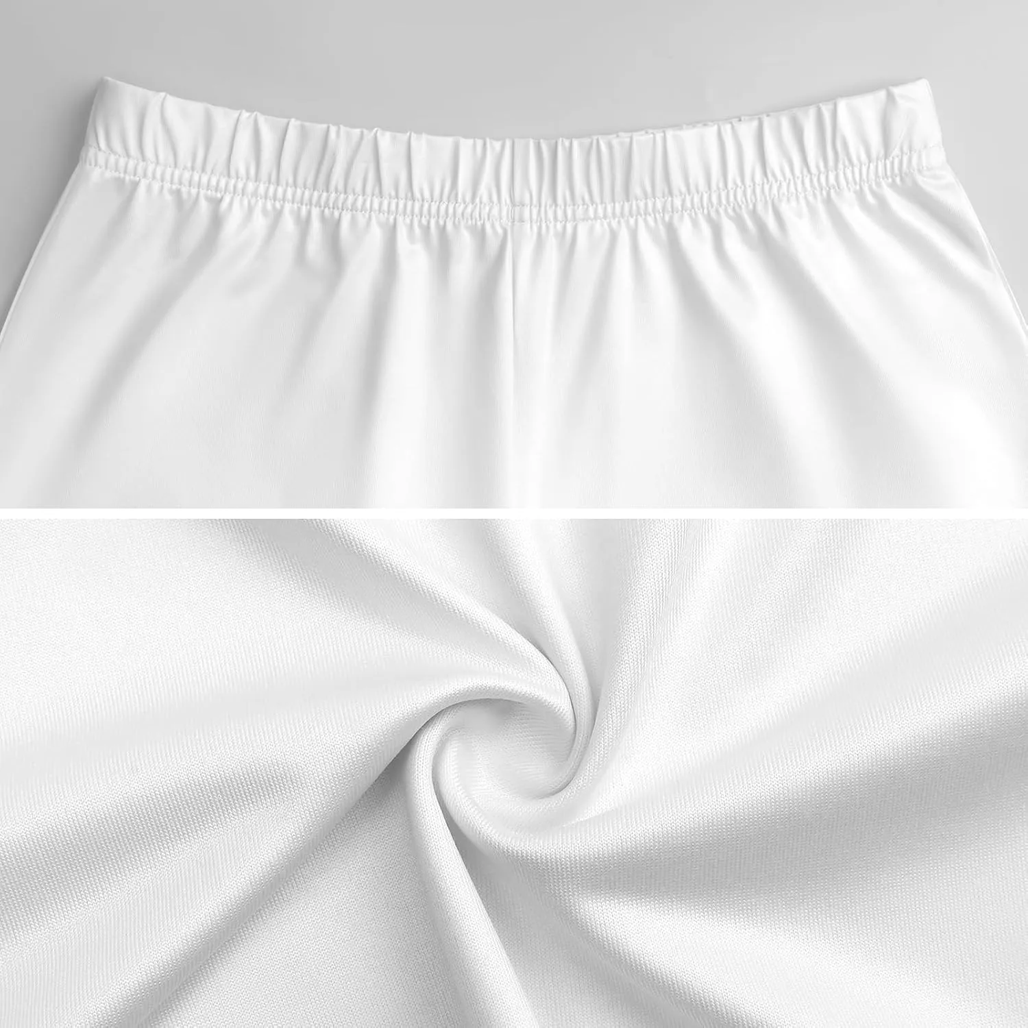 Women's Athletic Shorts High Waisted Running Shorts Many Evil Eye Elastic Workout Shorts