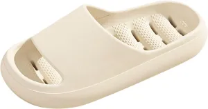 Womens Fluff Yeah Slide Slipper Summer Shower Shoes for Women and Men Massage Pool Slides Soft Cushioned Slip Slides