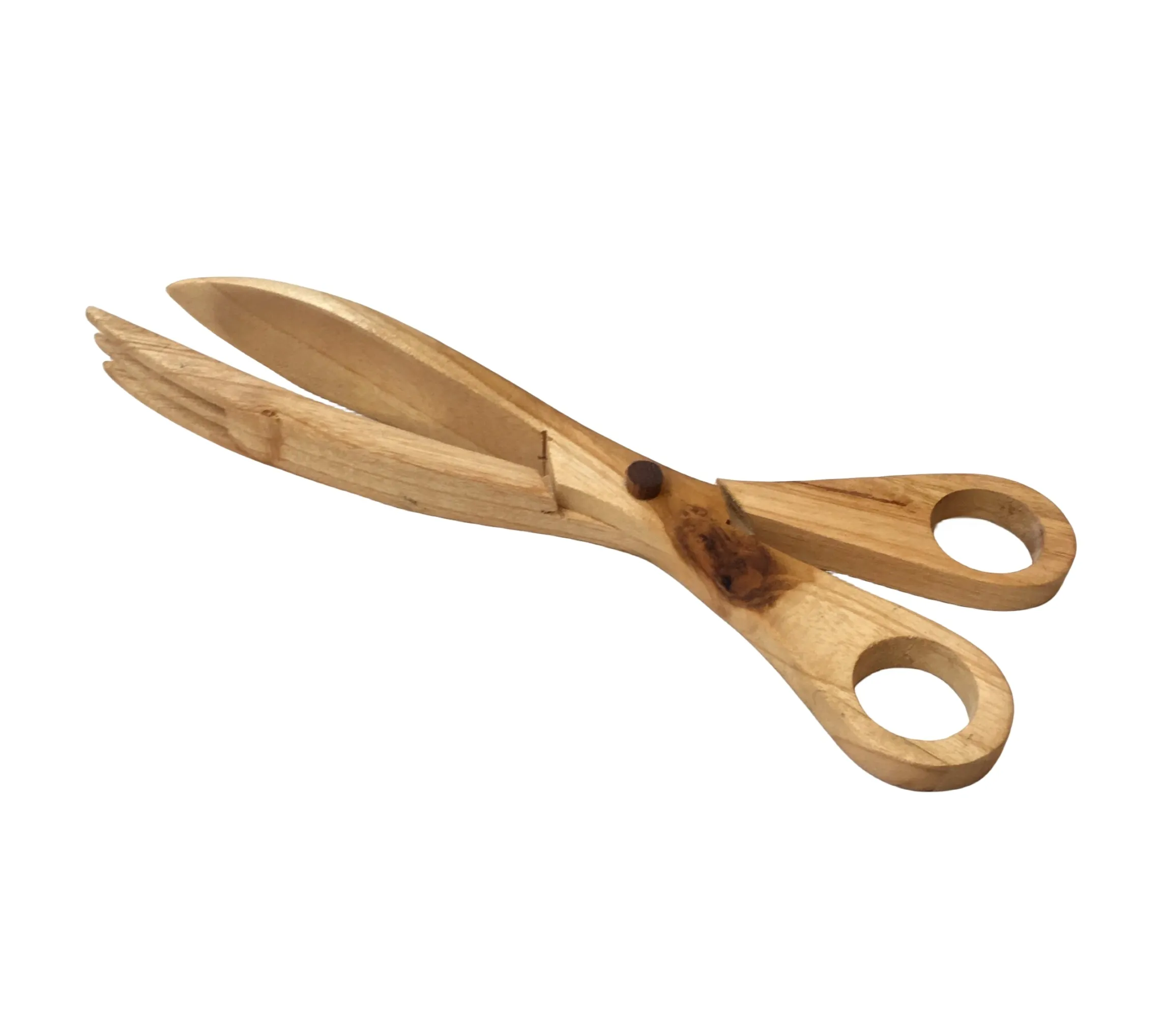 Wooden Salad Tongs