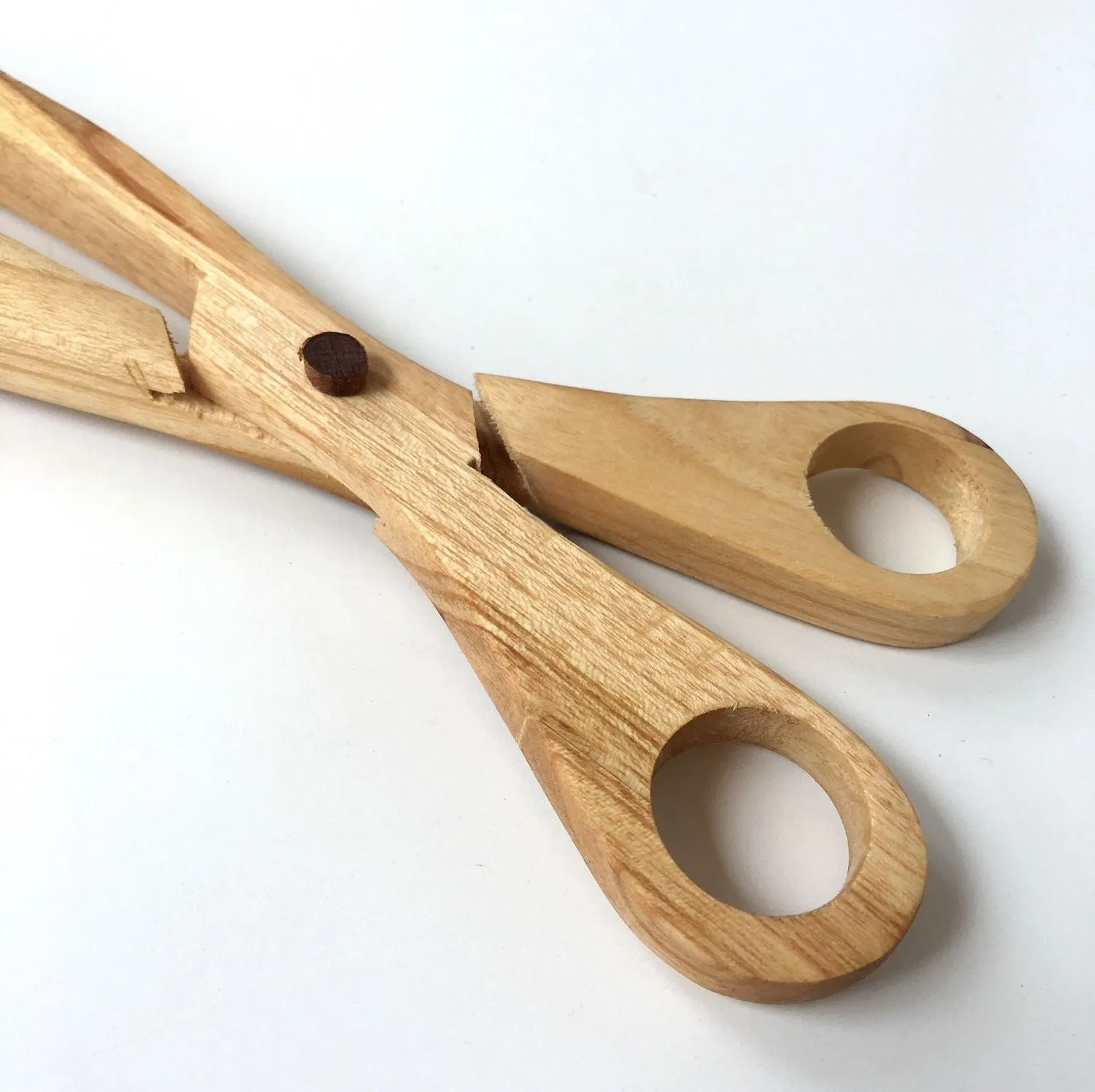 Wooden Salad Tongs
