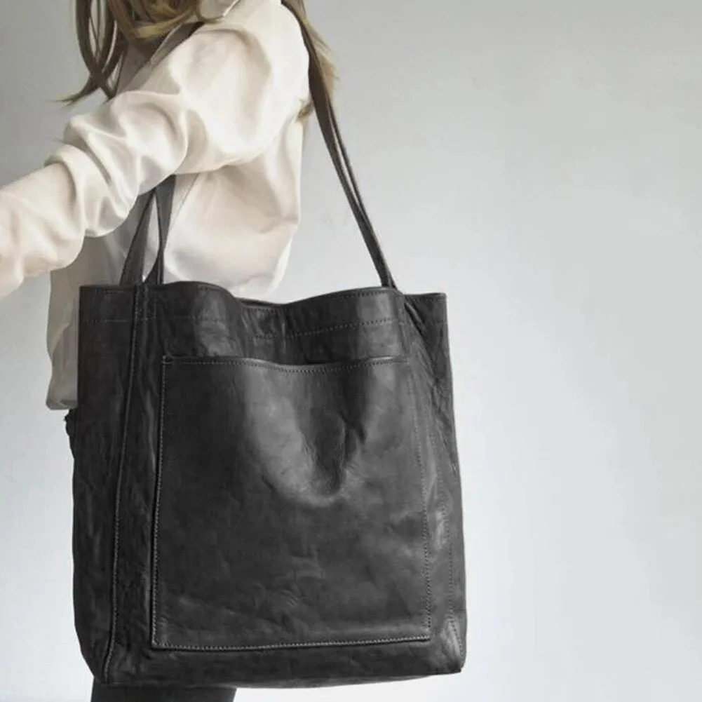ZARA | Vintage Leather Bag with Soft Leather
